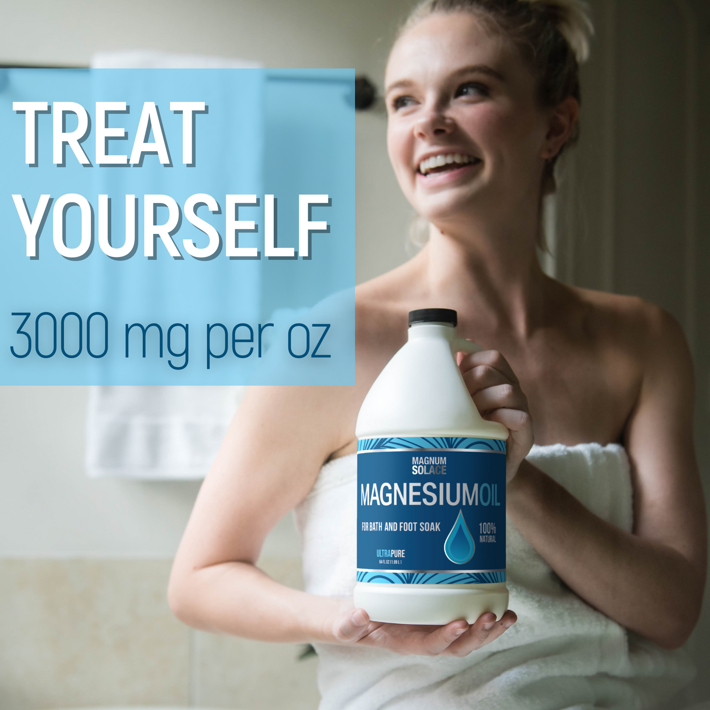 Magnesium Oil 64 oz (Half Gallon)