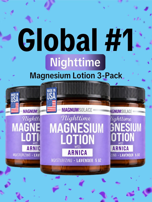 3 Pack - Nighttime Magnesium Lotion