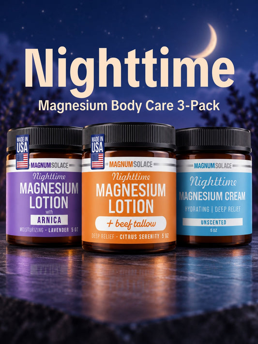 Nighttime Magnesium Body Care 3-Set