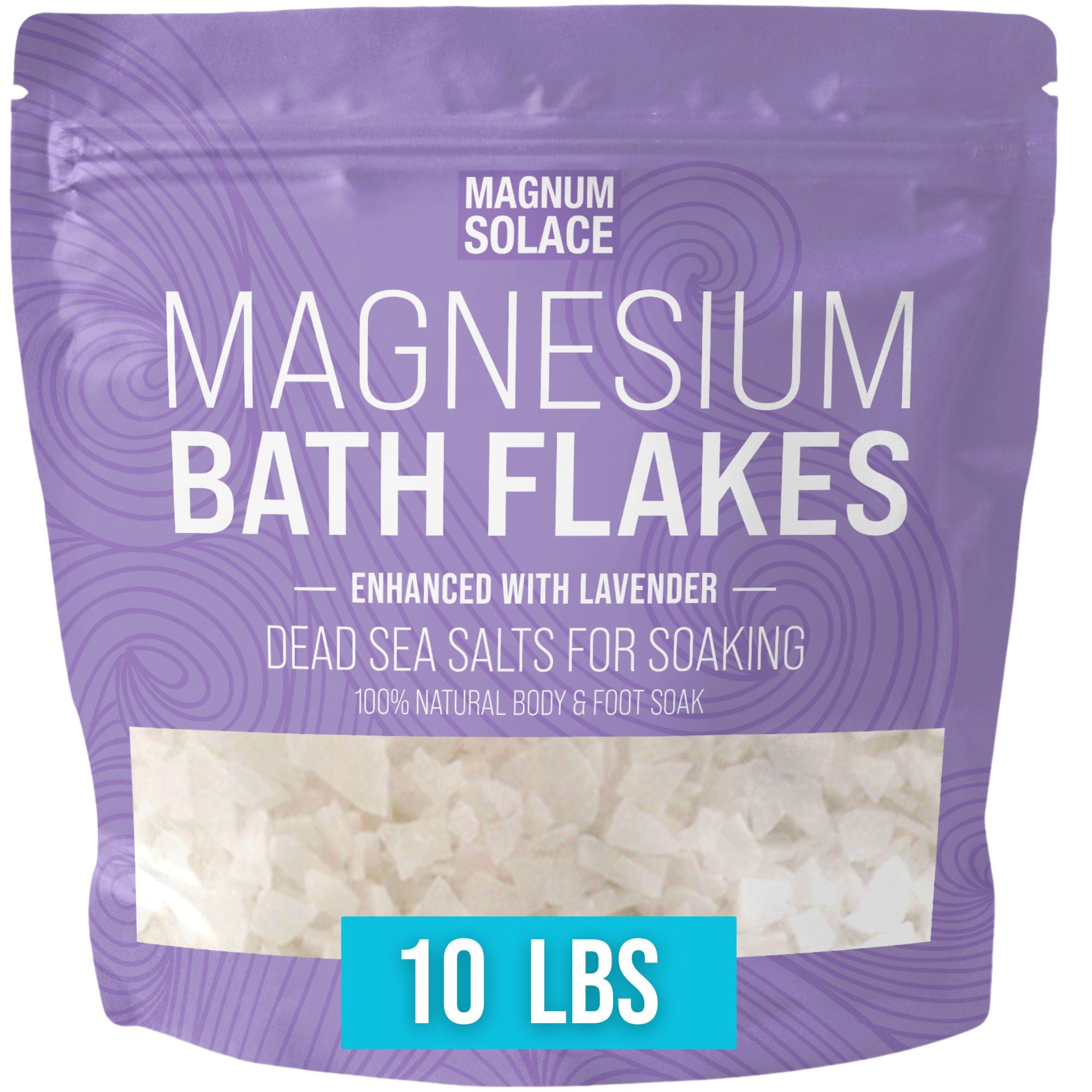 🎁 Magnesium Bath Flakes with Lavender, 10 LBS (100% off)