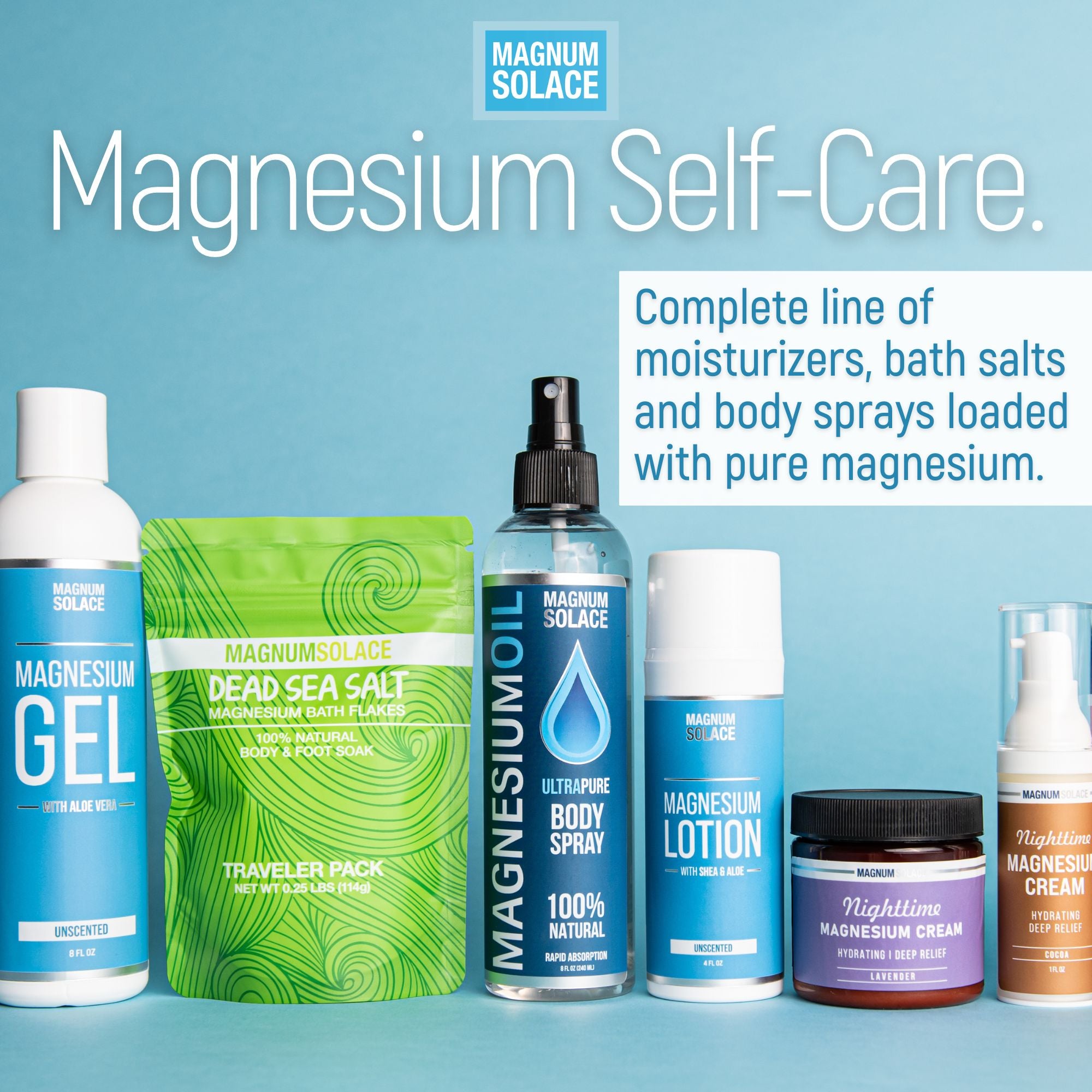 Dead Sea Salts for Soaking – Magnesium Flakes for Bath 10 LBS